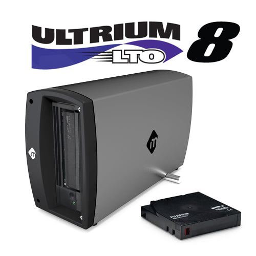 mTape desktop Thunderbolt LTO-8 tape drive