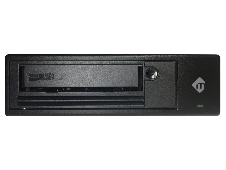 mLogic Desktop LTO-7 SAS tape drive front view