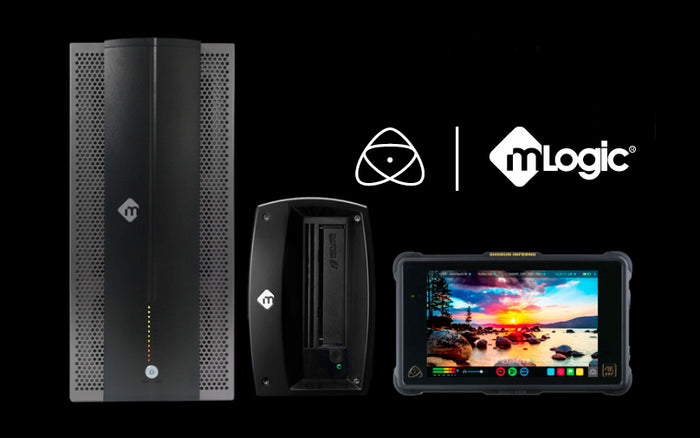 Streamline your Atomos workflow with mLogic storage solutions!