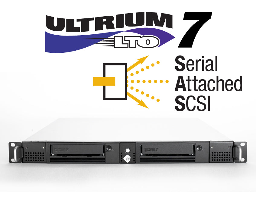 1U Rack-Mountable SAS LTO-7 Solutions - mLogic